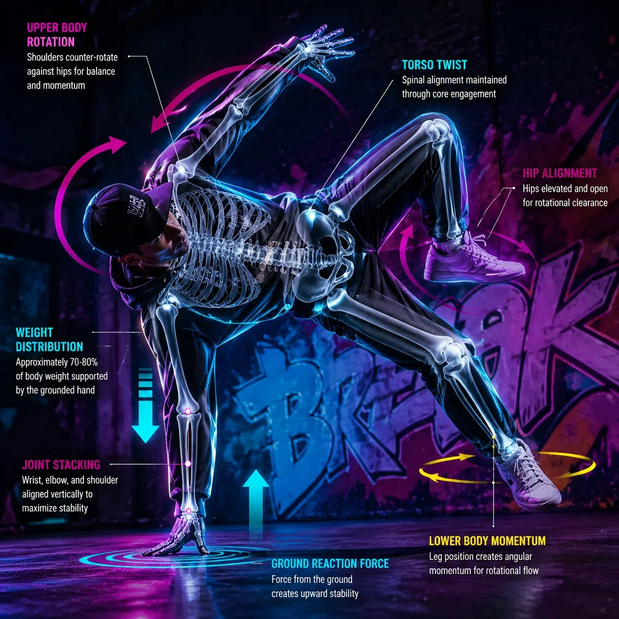 Precise Body Mechanics Example