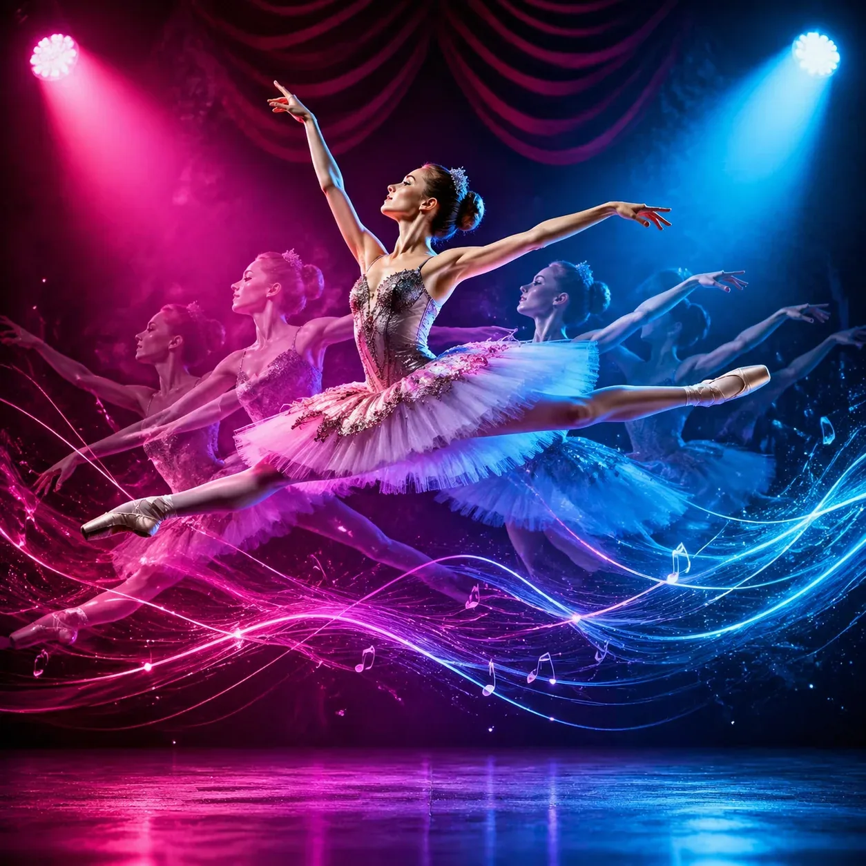 Professional Dance Generation Example