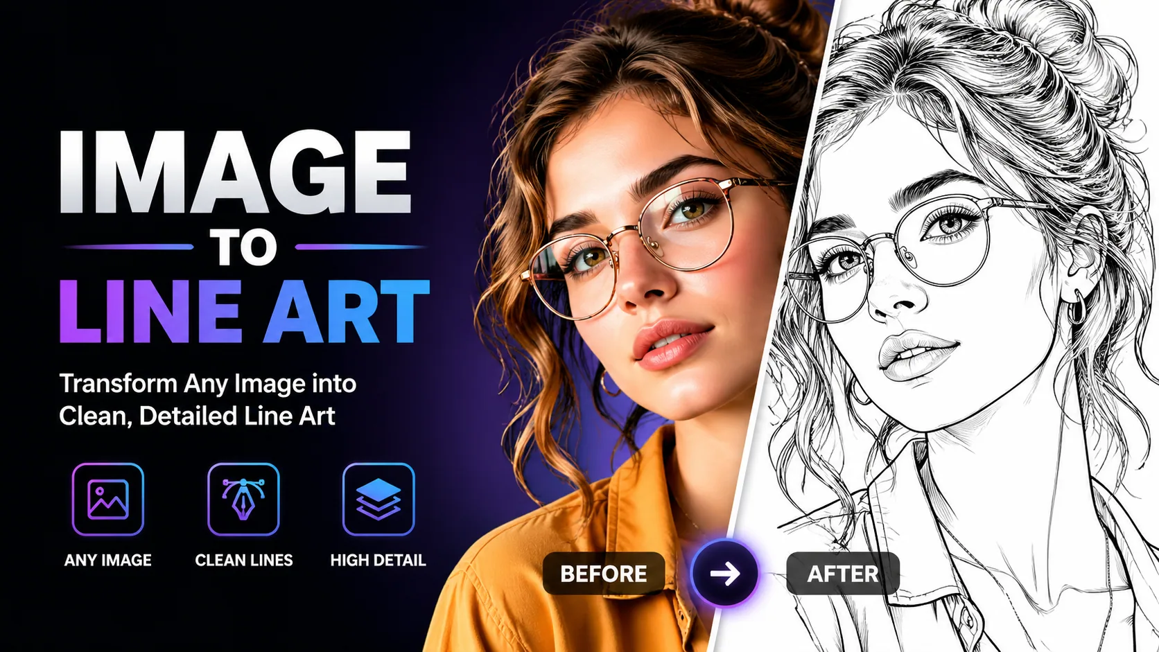 Image vers Lineart