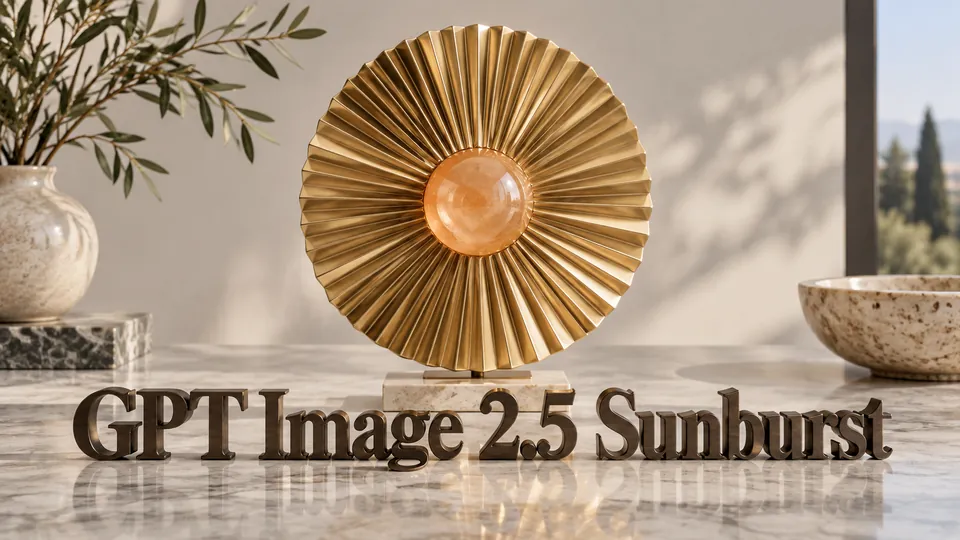 GPT Image 2.5 Sunburst