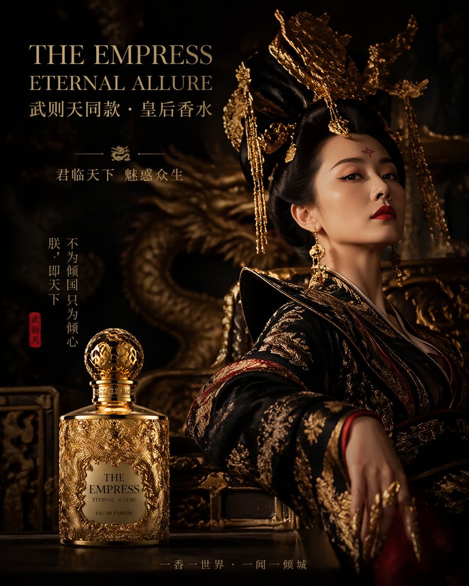 Wu Zetian Queen Perfume Ad