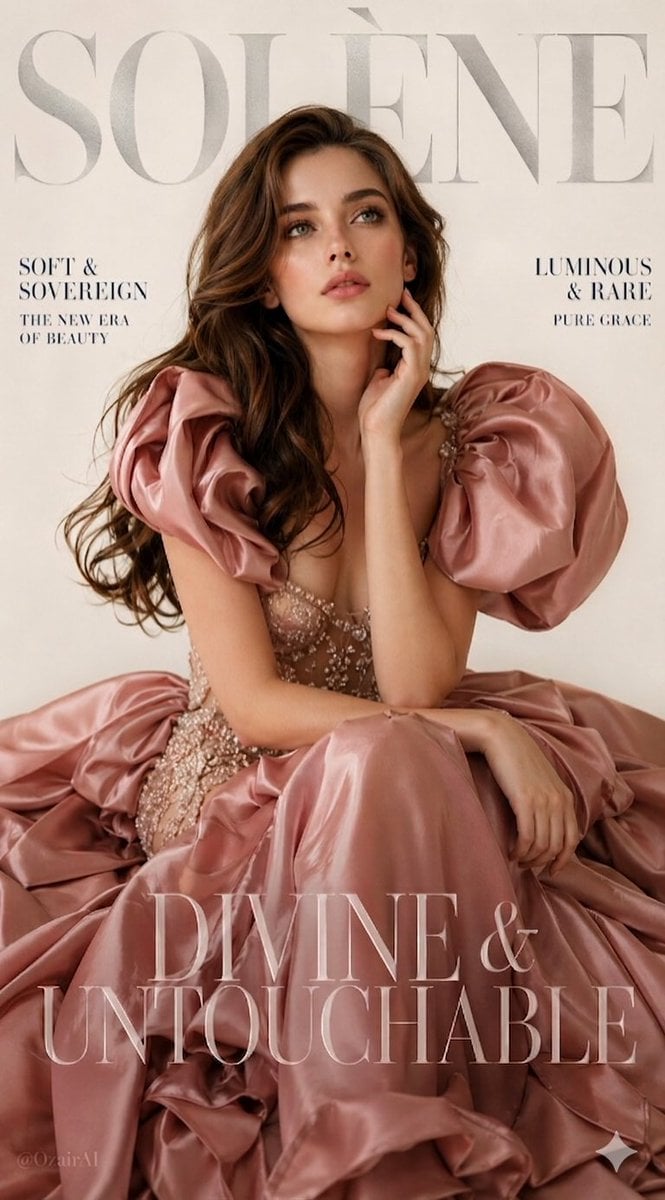 Couverture Magazine Mode Luxe SOLÈNE