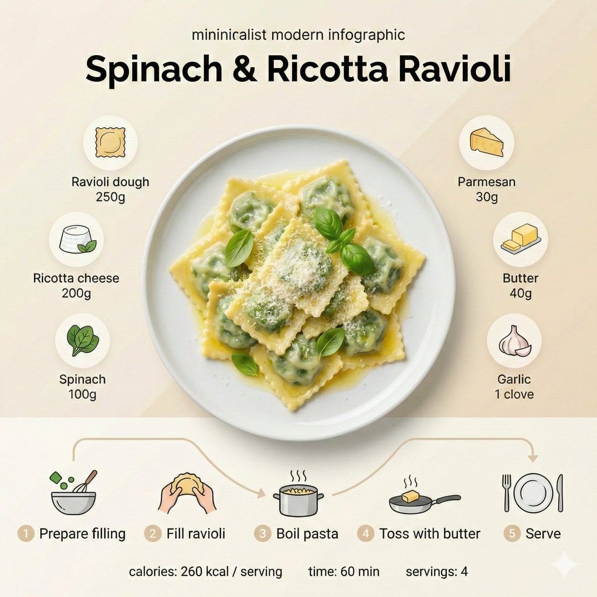 Traditional Polish Pierogi Recipe Infographic