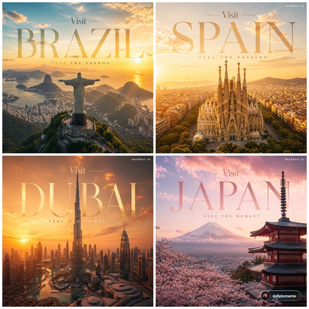 Brazil Luxury Tourism Poster - Christ the Redeemer