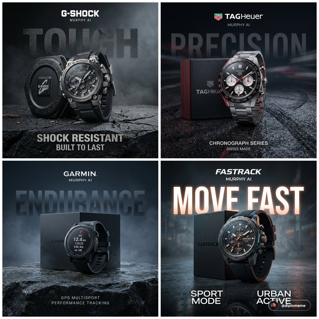 TAG Heuer Precision on Wet Track Surface