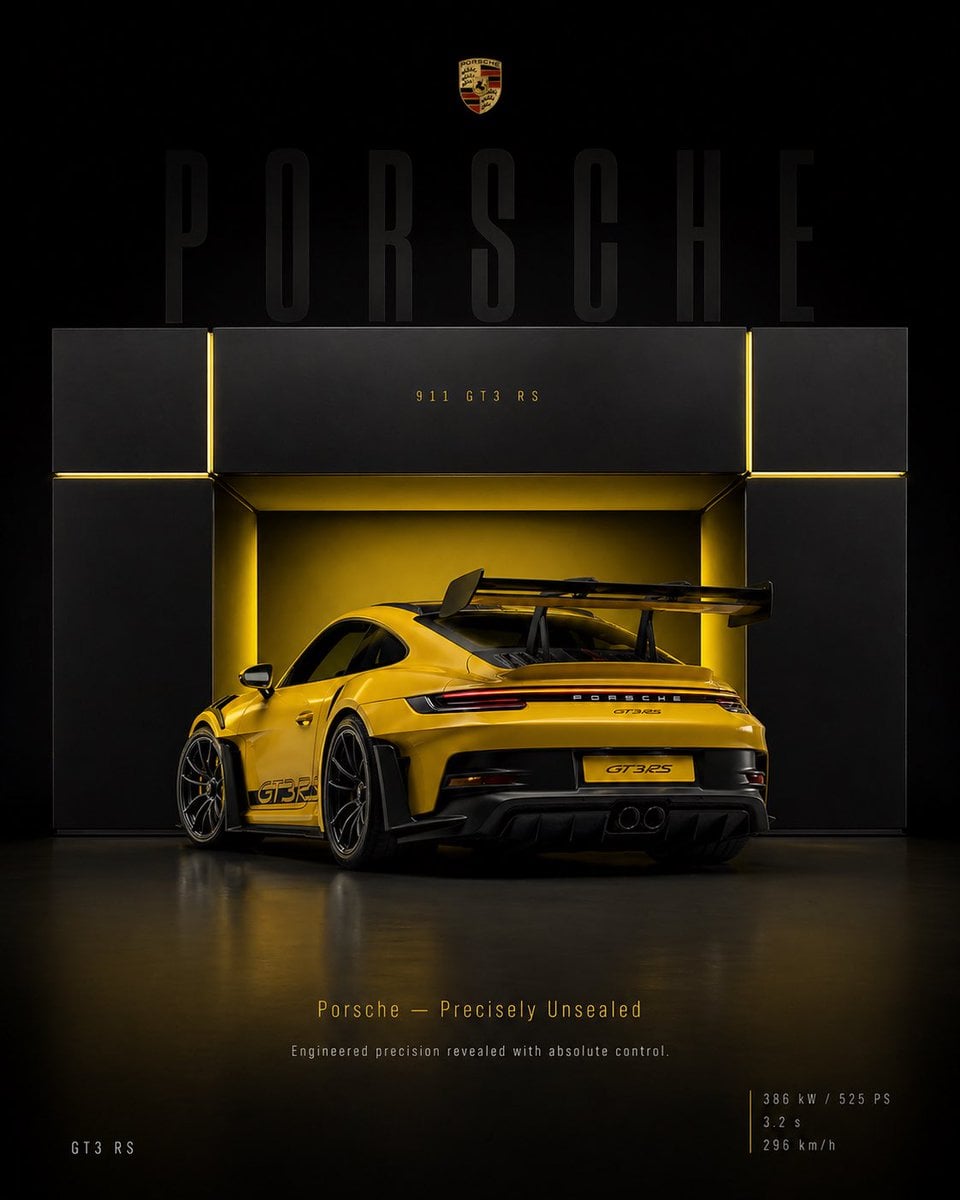 Controlled Unsealing: Porsche 911 GT3 RS