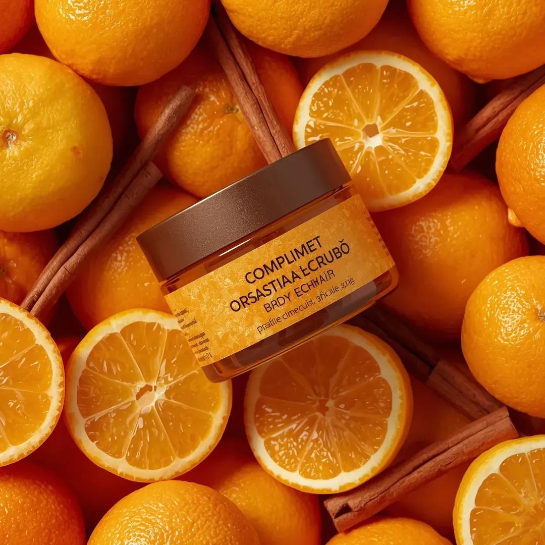 Nature morte de pot d'orange à la cannelle | Showcase d'images GPT