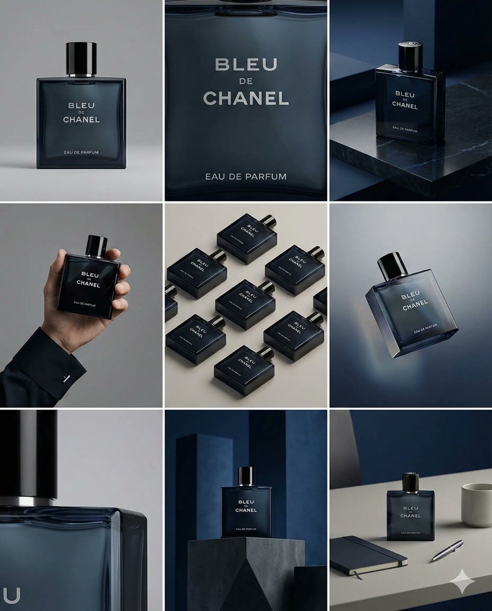 Mockup de Storyboard de Branding | Cuadrícula 3×3 Portafolio