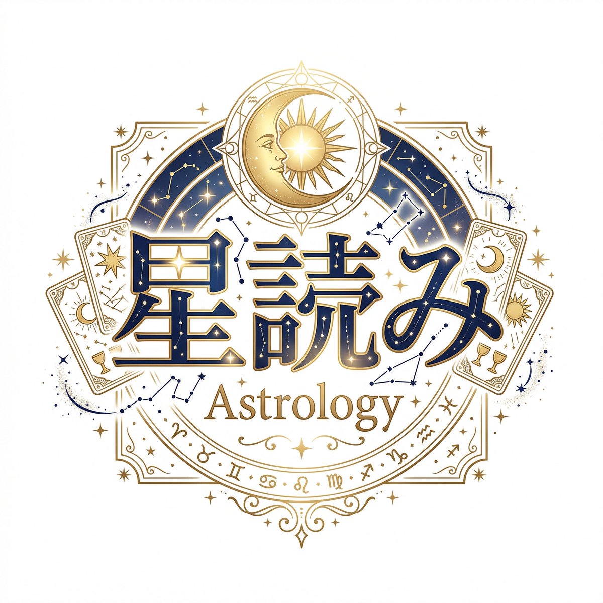 星座占星VTuber標誌 | 天體設計