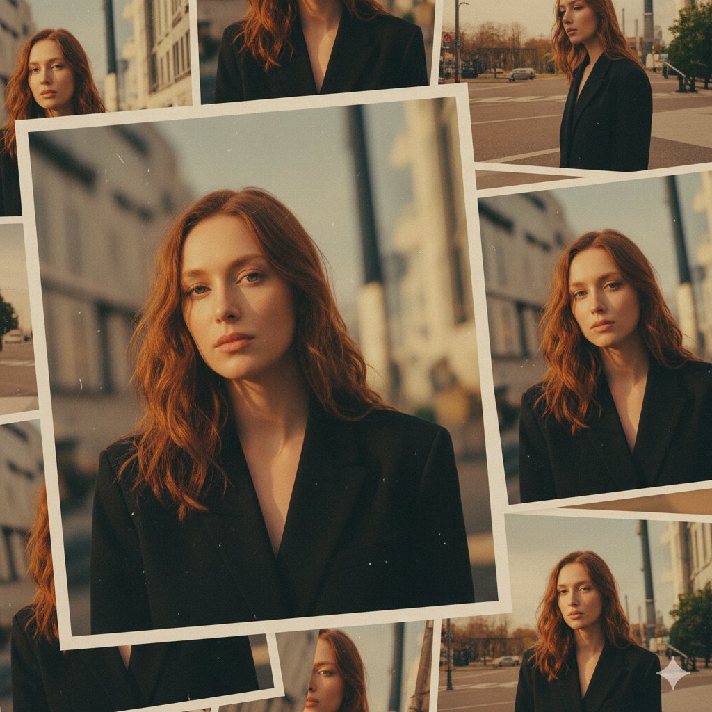 Vintage Film Collage | AI Photo Collage with Analog Aesthetic
